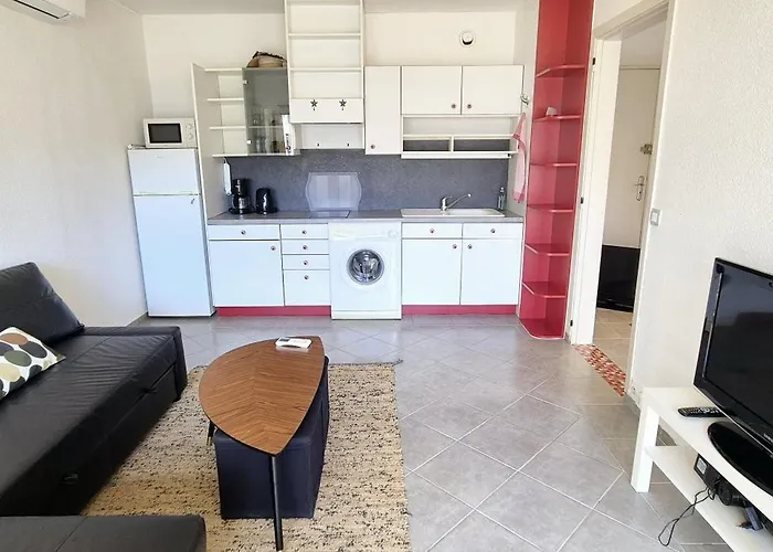 F1 Cosy 45m2, 2 Mn Mer, Du Port, Coeur Appartement La Grande-Motte