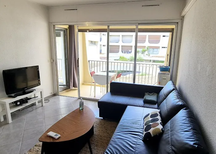 Appartement F1 Cosy 45m2, 2 Mn Mer, Du Port, Coeur